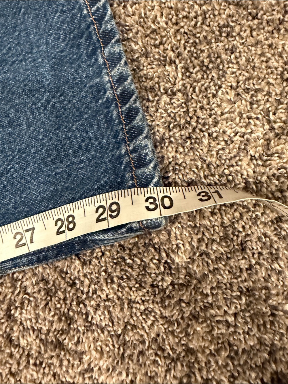 NWT abercrombie and fitch high rise wide leg jeans SIZE 34 - Picture 7 of 7